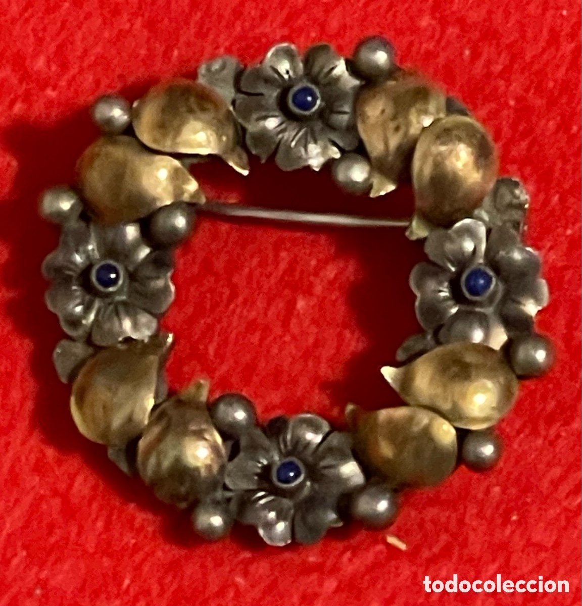 Joyeria: Bonito, broche antiguo en plata de ley. - Foto 2
