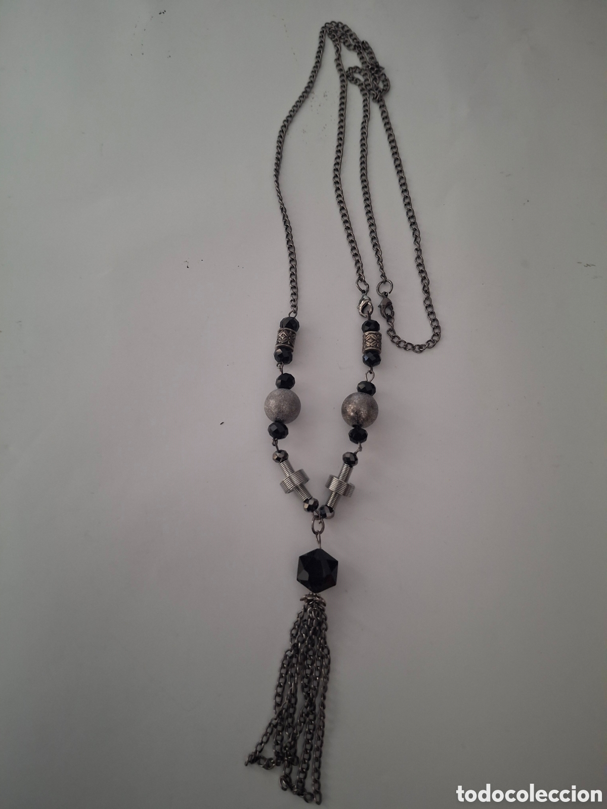 Joyeria: COLGANTE CON CADENA Y ABALORIOS - Foto 3