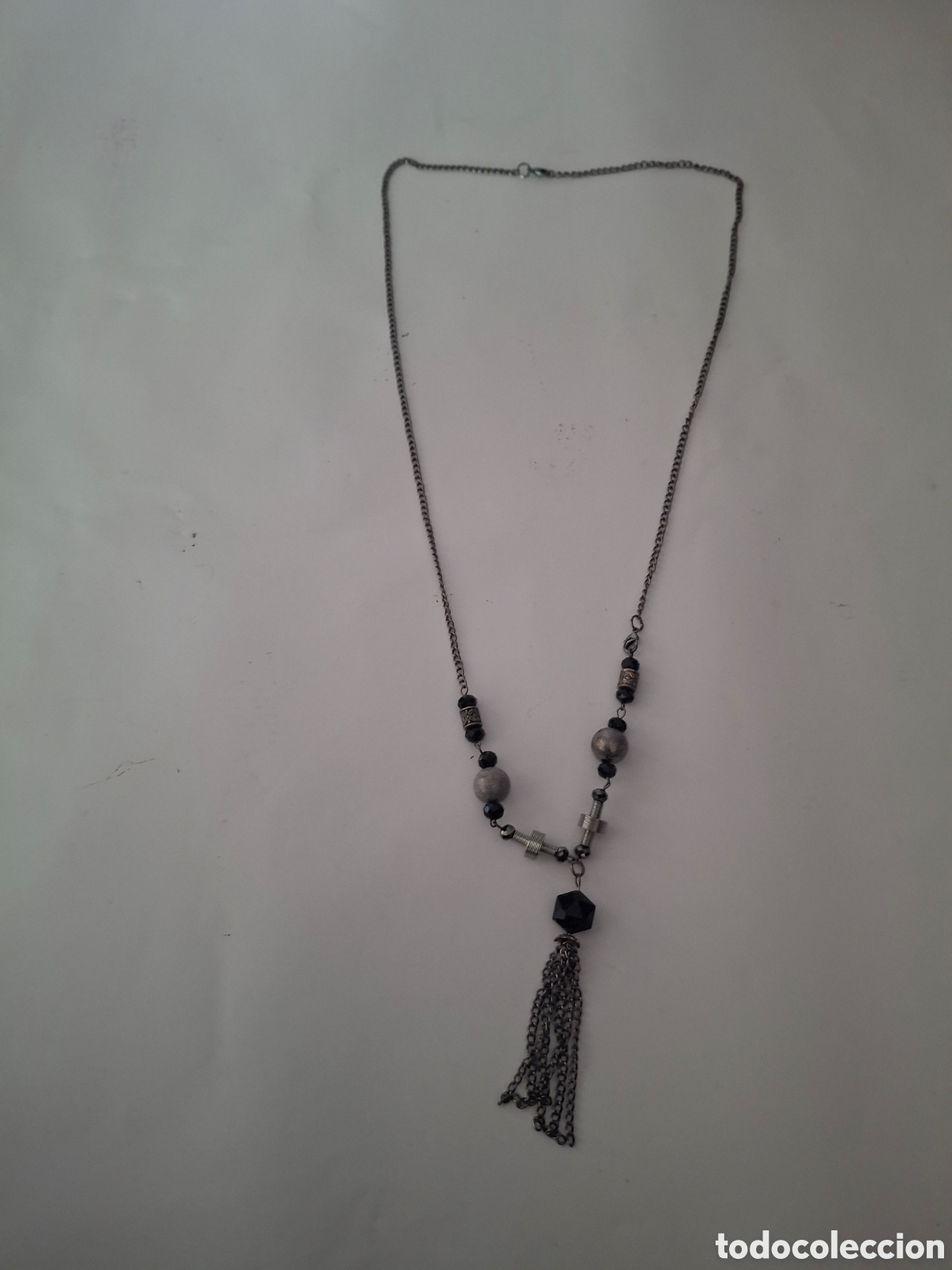 Joyeria: COLGANTE CON CADENA Y ABALORIOS - Foto 1