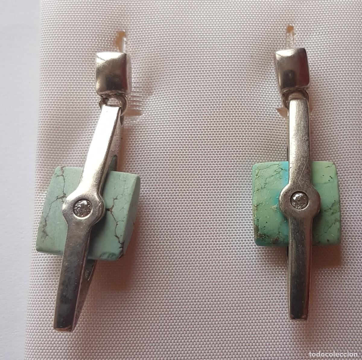 Joyeria: Pendientes de plata de ley 925 mm. largos - Foto 1