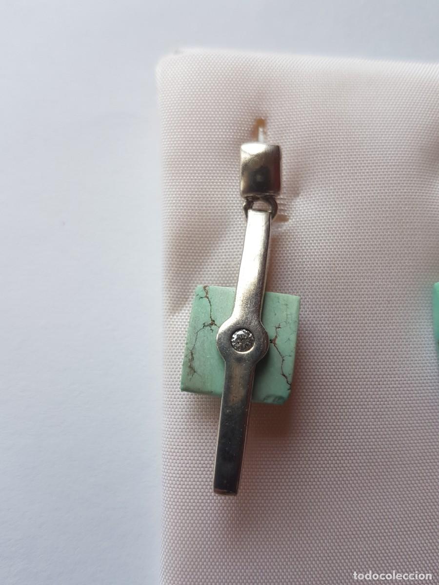Joyeria: Pendientes de plata de ley 925 mm. largos - Foto 2