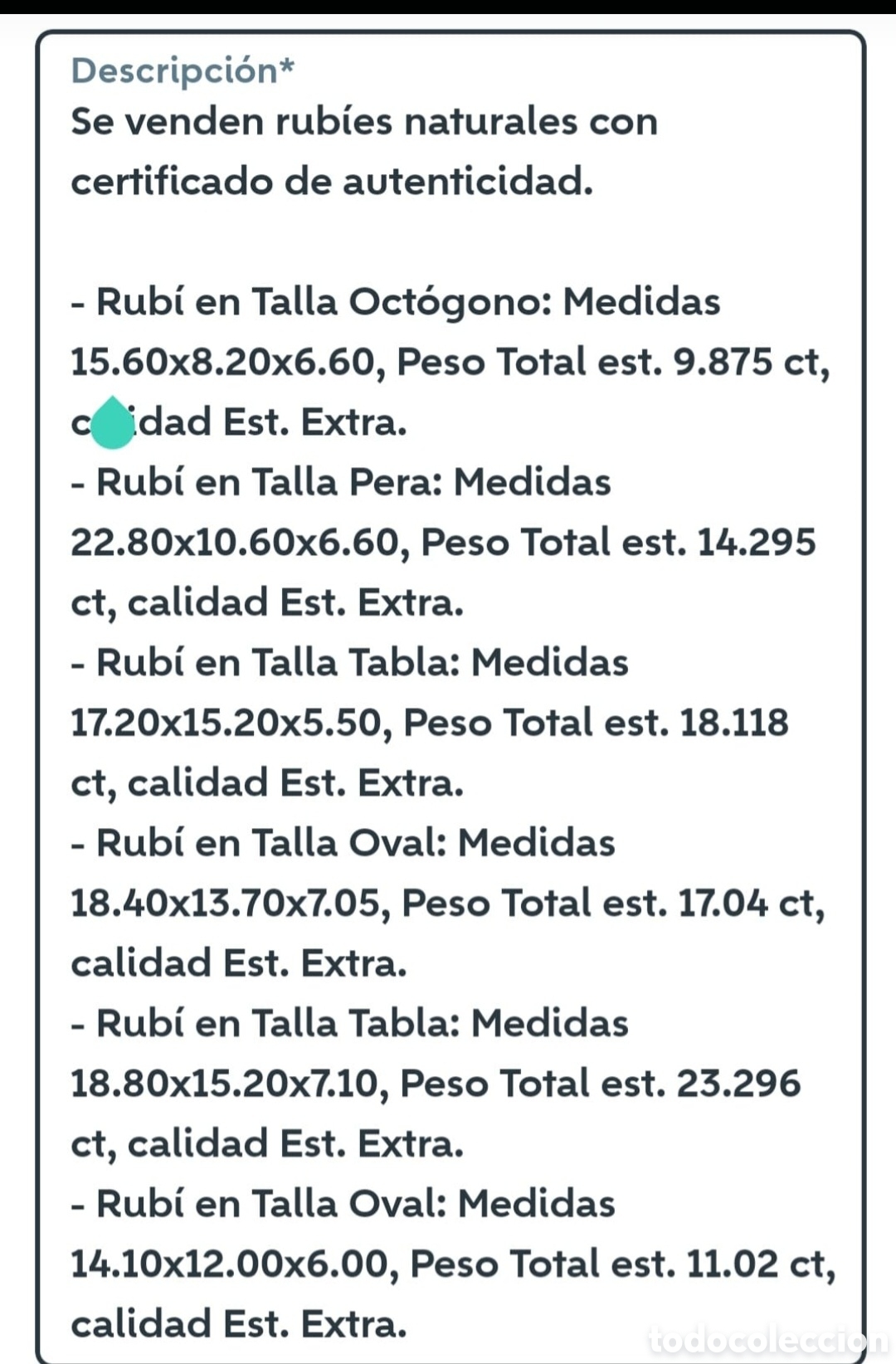 Joyeria: LOTE de rubies natural - Foto 8
