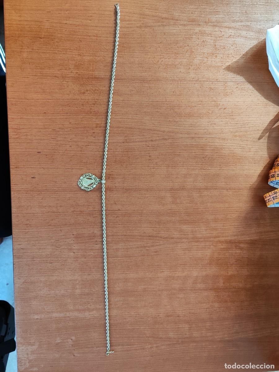 Joyeria: Cord&oacute;n y medalla del Roc&iacute;o de oro - Foto 1