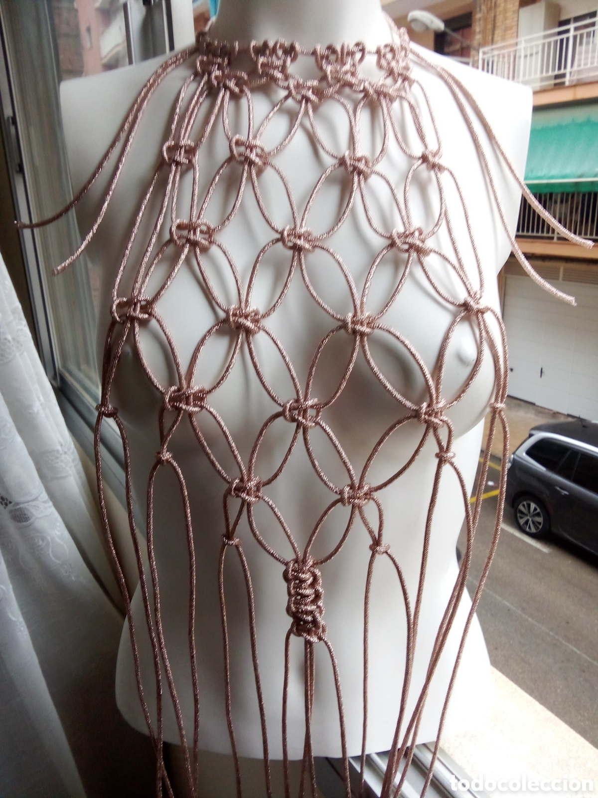 Joyeria: Collar cord&oacute;n metalizado ajustable bell&iacute;simo - Foto 5