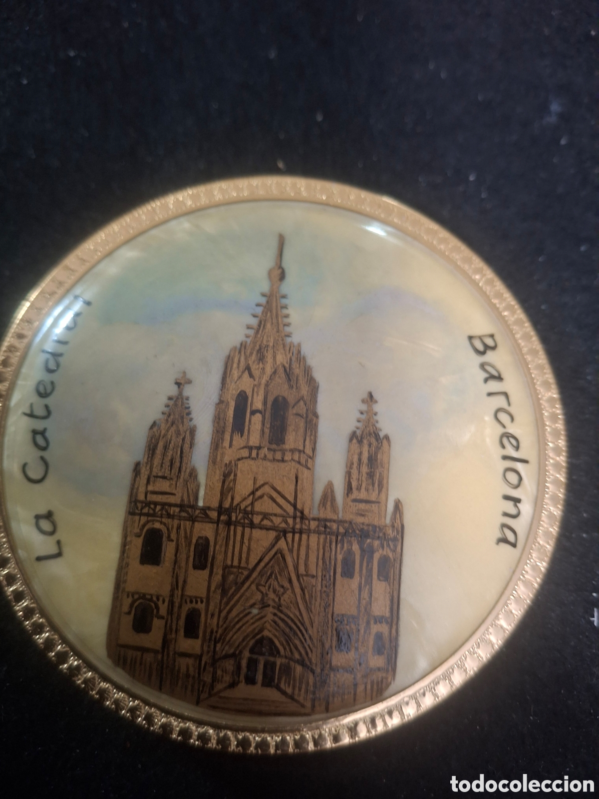 Joyeria: POLVERA VINTAGE CON CATEDRAL DE BARCELONA - Foto 1