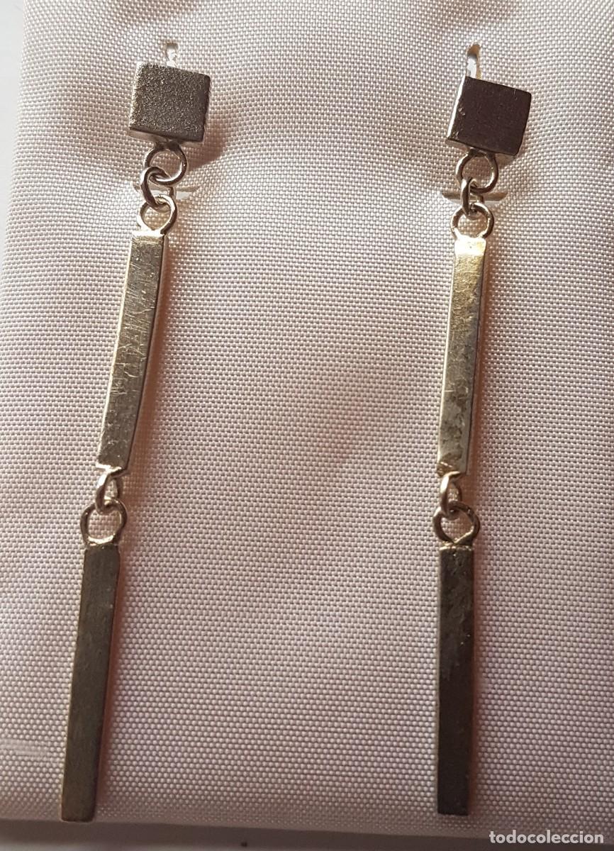 Joyeria: Pendientes de plata de ley 925 mm. largos - Foto 1