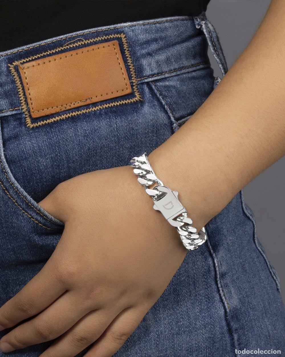 Joyeria: PULSERA - PULSERA CUBANA EN CAJA LIMPIA - Foto 3