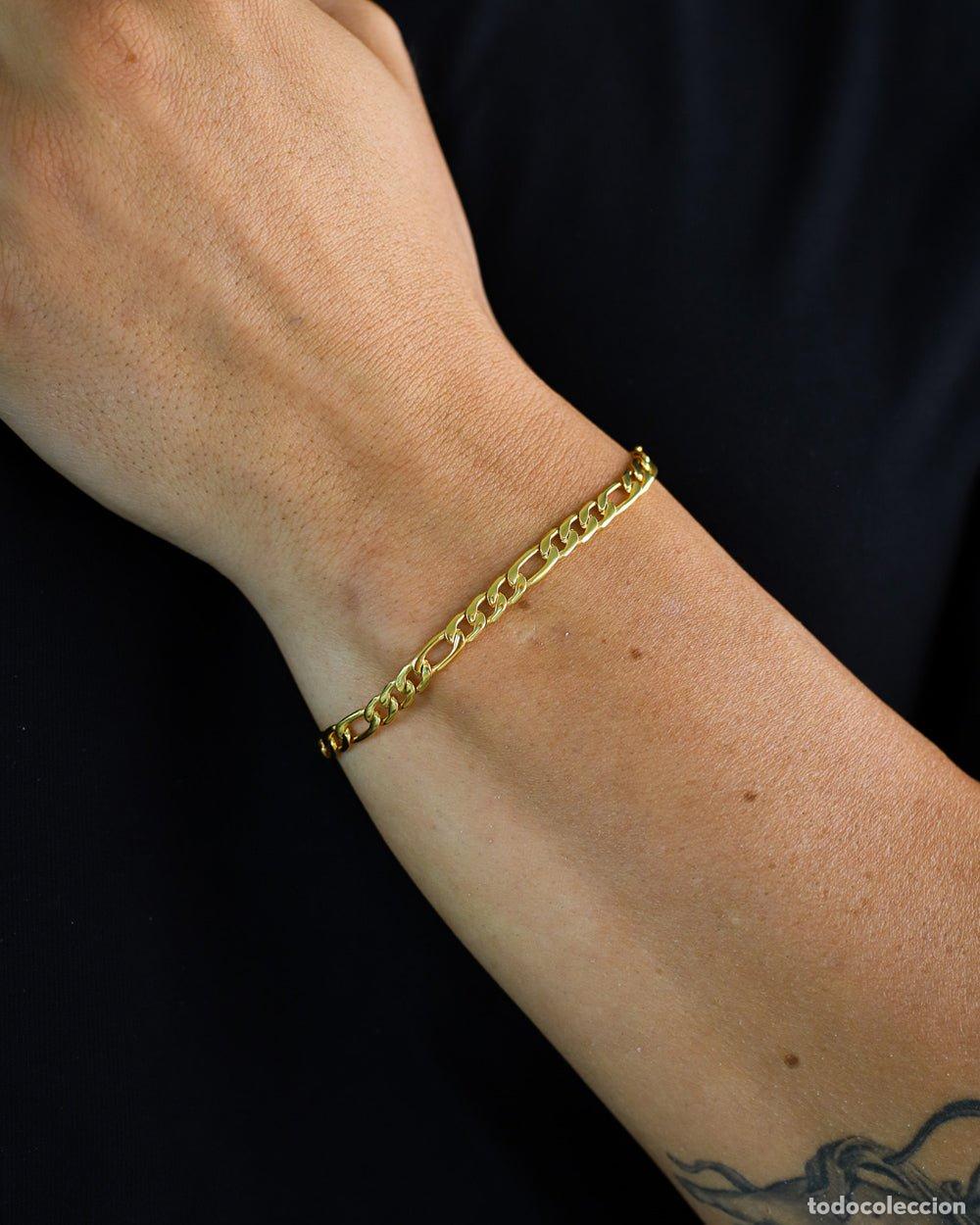 Joyeria: PULSERA - PULSERA FIGARO LIMPIA - ORO - Foto 2