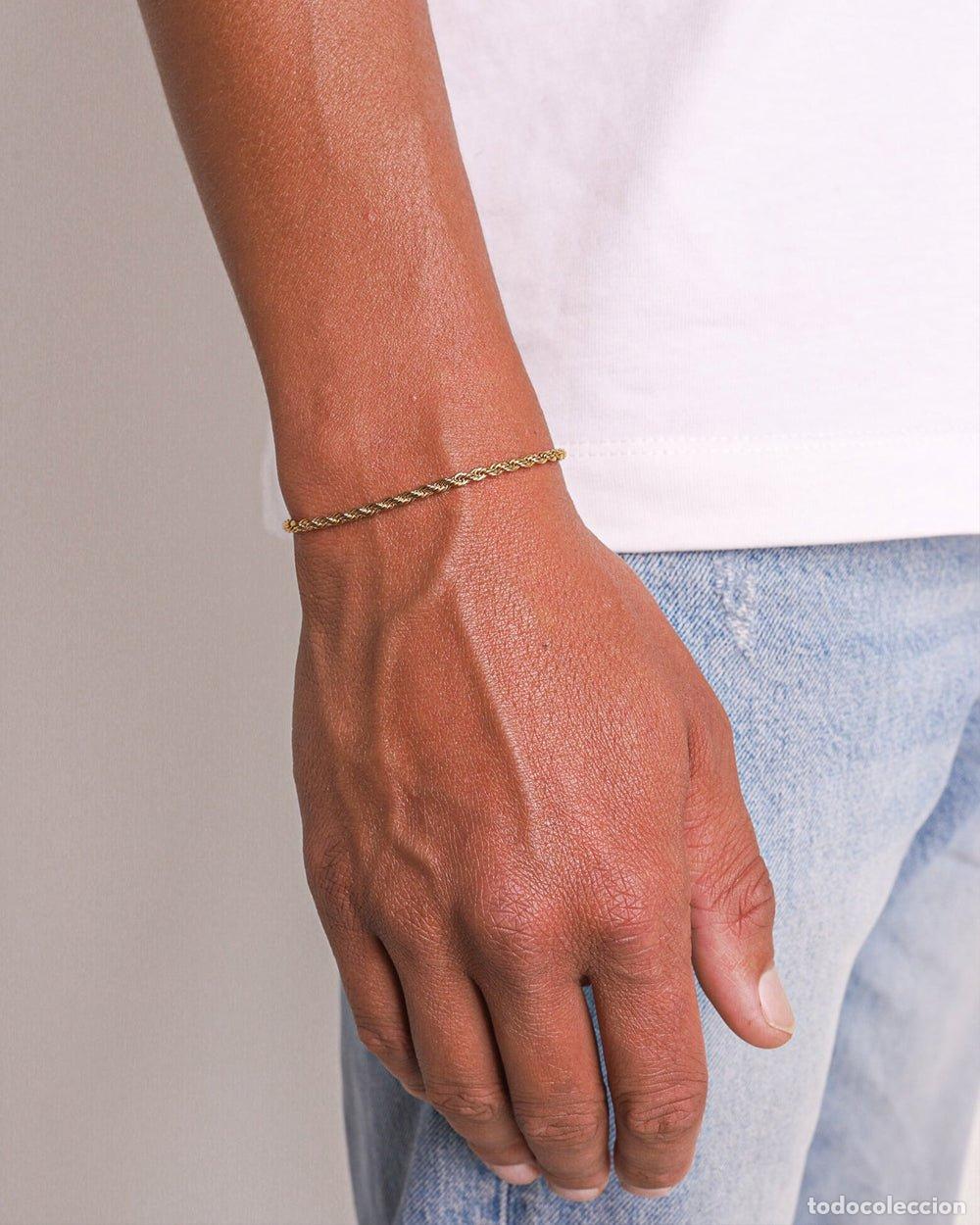 Joyeria: PULSERA - PULSERA DE CUERDA LIMPIA - ORO - Foto 2