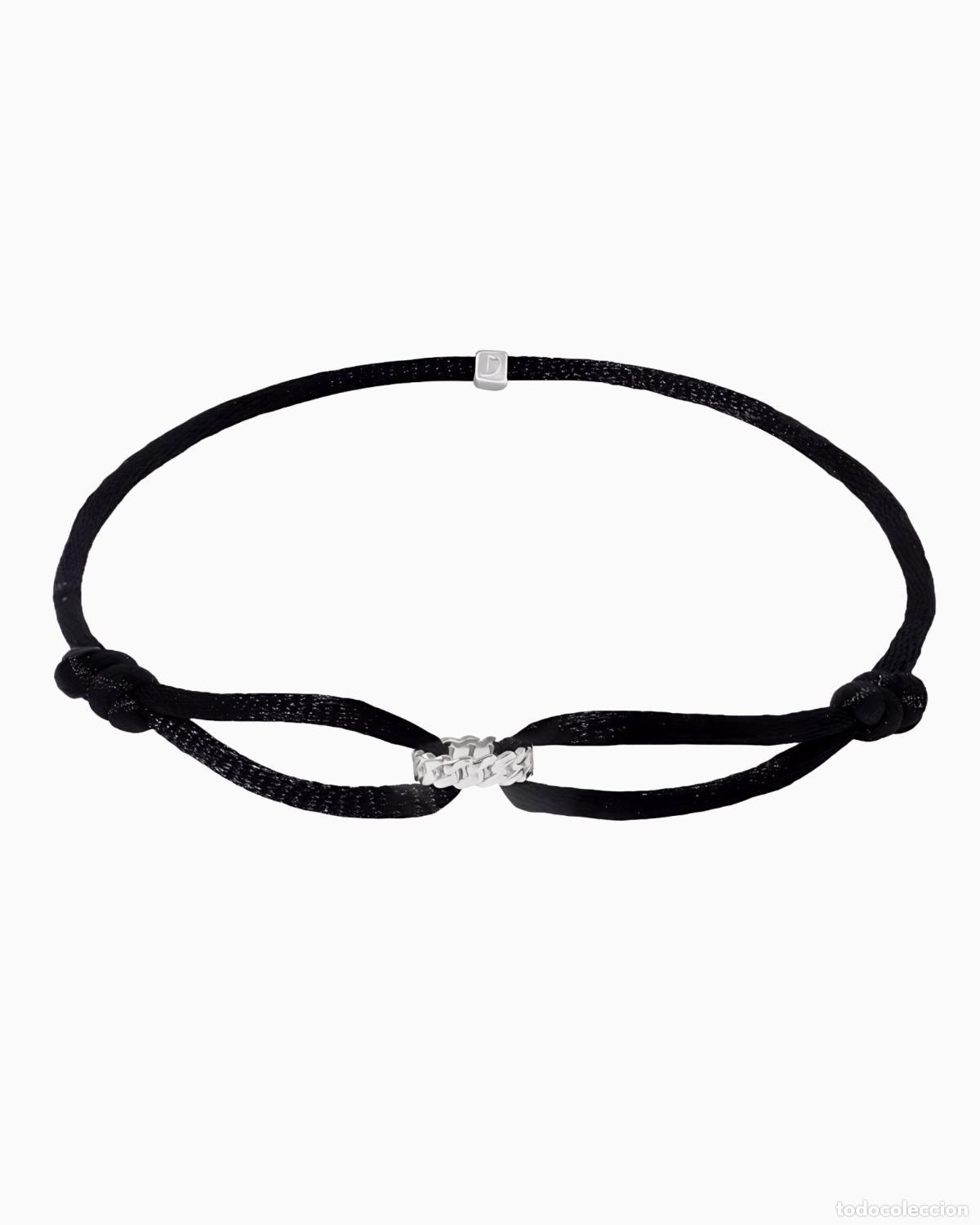 Joyeria: PULSERA - PULSERA DE CORD&Oacute;N CON ANILLO CUBANO - Foto 1