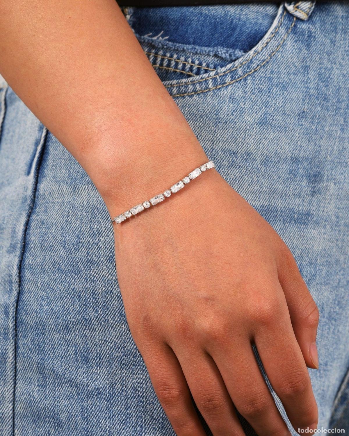 Joyeria: PULSERA - PULSERA DE INTERRUPTOR ESCARCHADA - Foto 2