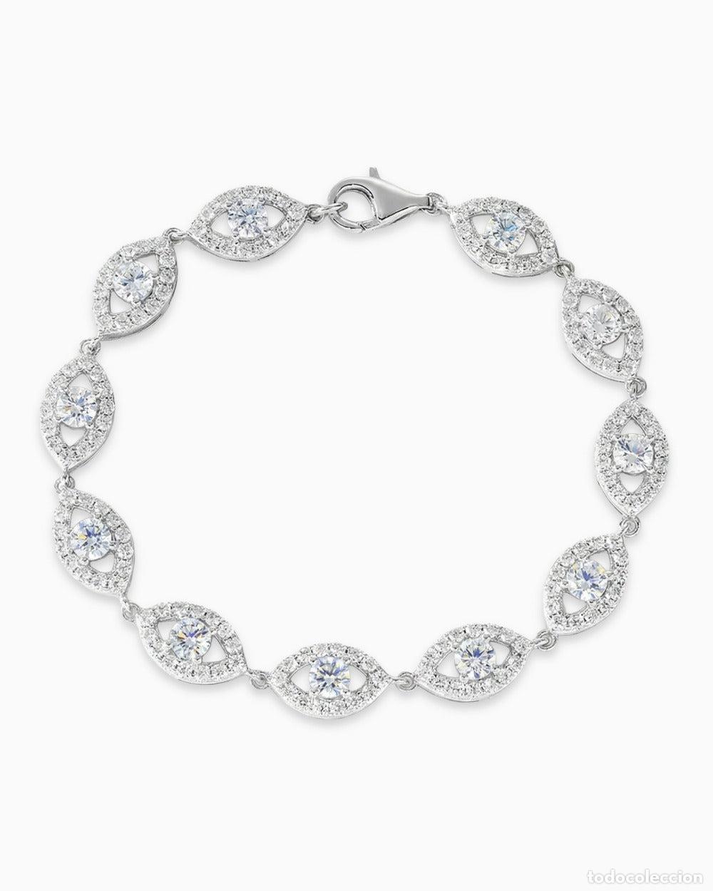 Joyeria: PULSERA - PULSERA DE OJO DEL DIABLO CON DIAMANTES - Foto 1