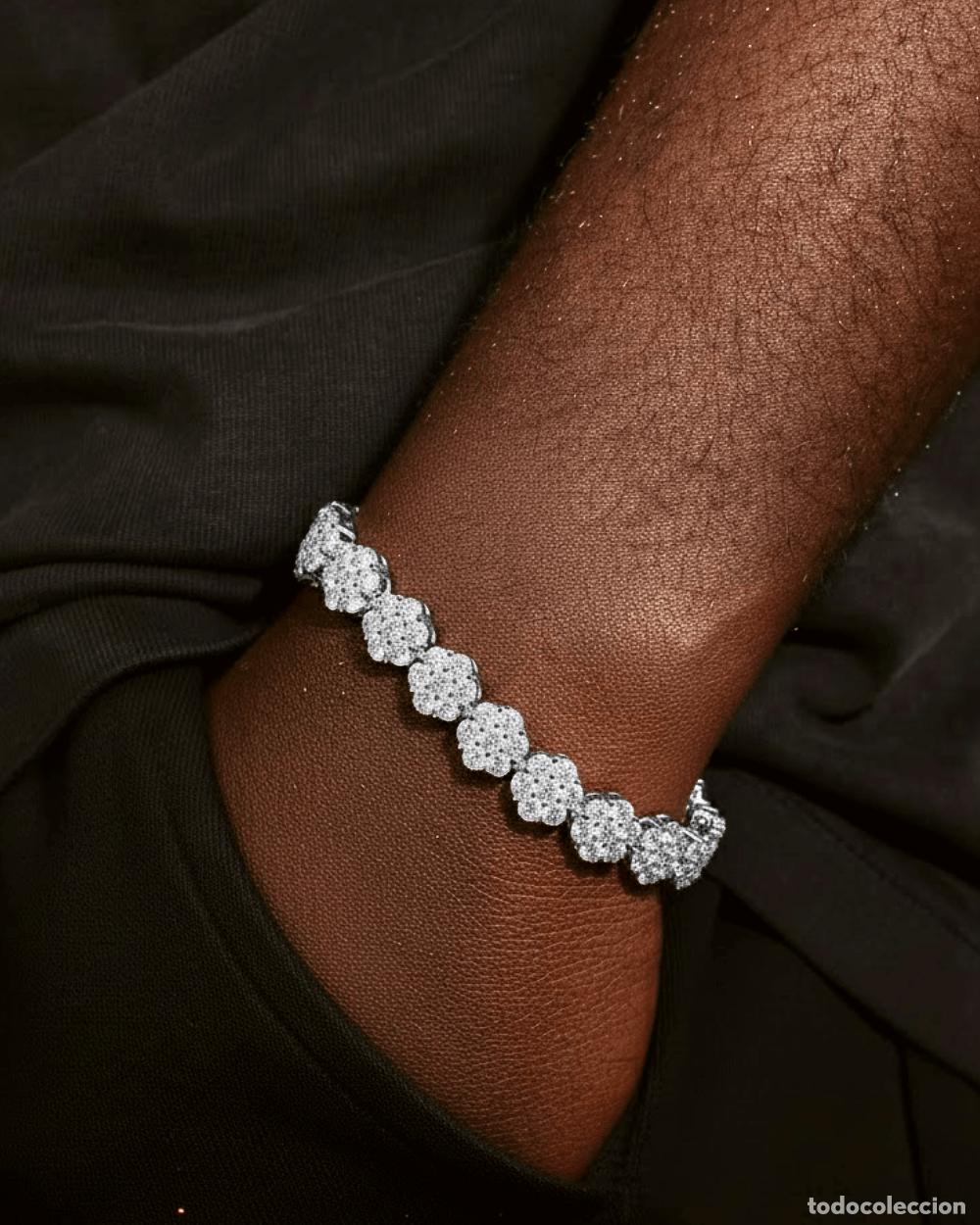 Joyeria: PULSERA - PULSERA CON RACIMO FLORAL DE DIAMANTES - Foto 3