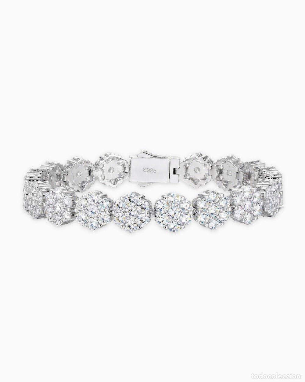 Joyeria: PULSERA - PULSERA CON RACIMO FLORAL DE DIAMANTES - Foto 1