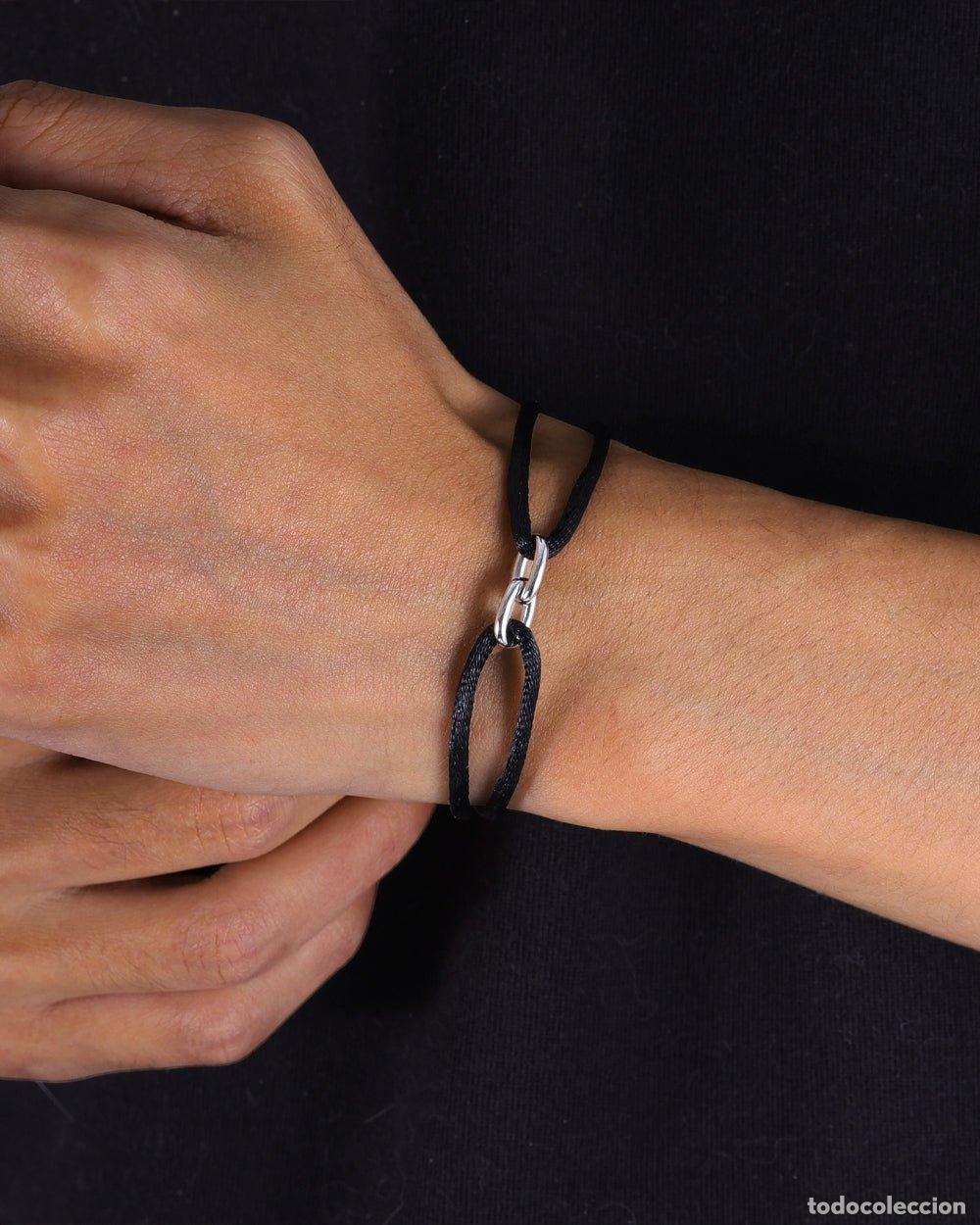 Joyeria: PULSERA - PULSERA DE CORD&Oacute;N DE ESLABONES OVALADOS - Foto 2