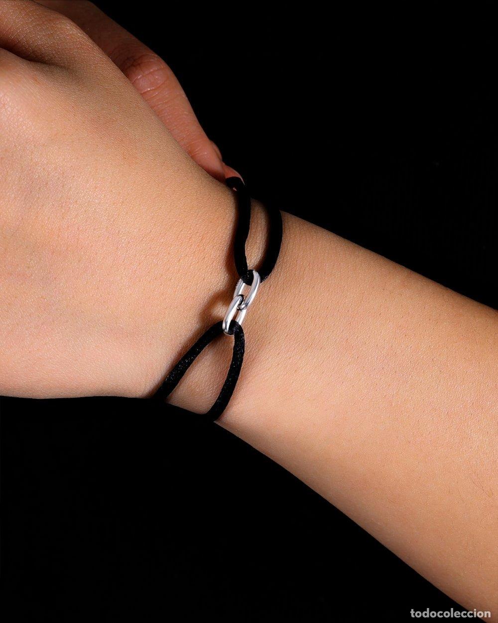 Joyeria: PULSERA - PULSERA DE CORD&Oacute;N DE ESLABONES OVALADOS - Foto 3