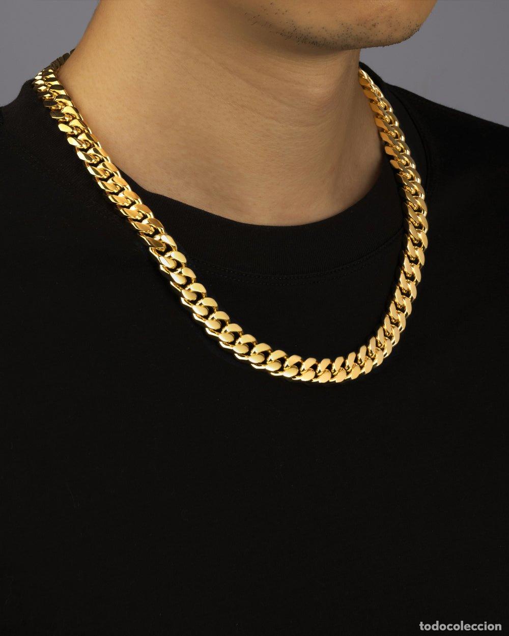 Joyeria: COLLAR - CADENA CUBANA EN CAJA LIMPIA - ORO - Foto 2