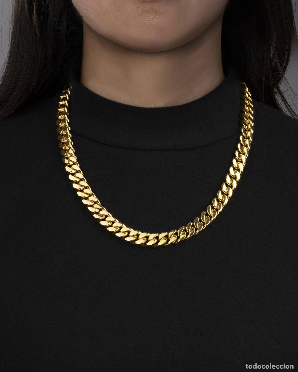 Joyeria: COLLAR - CADENA CUBANA EN CAJA LIMPIA - ORO - Foto 3