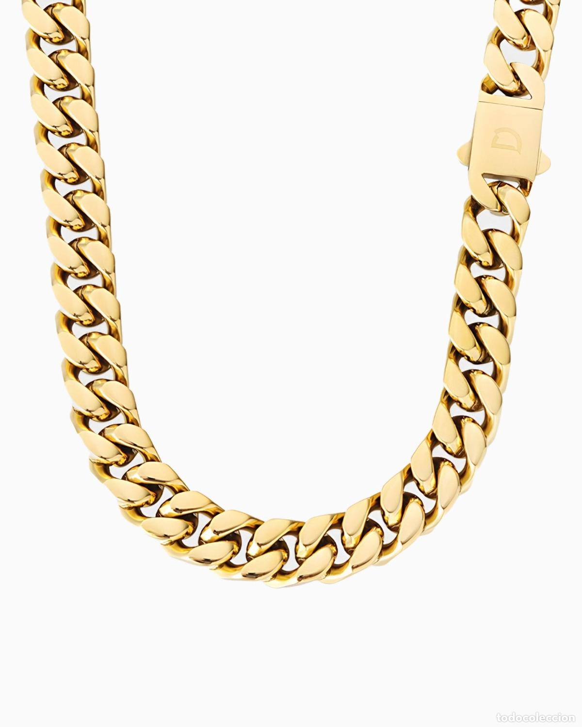 Joyeria: COLLAR - CADENA CUBANA EN CAJA LIMPIA - ORO - Foto 1
