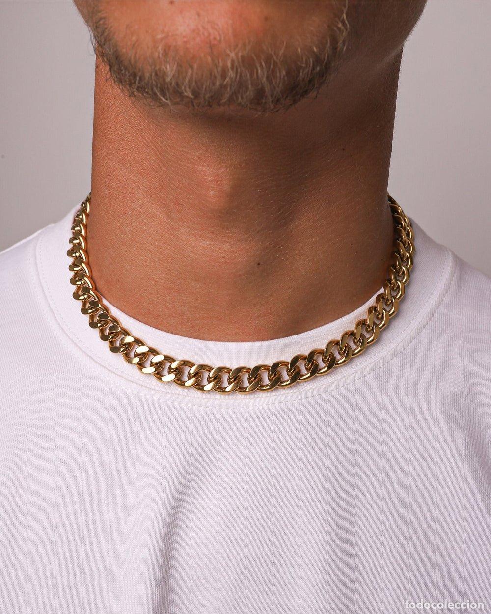 Joyeria: COLLAR - CADENA CUBANA LIMPIA - ORO - Foto 2