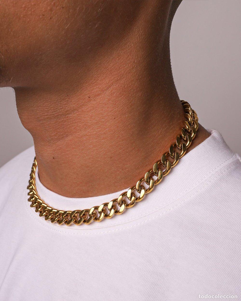 Joyeria: COLLAR - CADENA CUBANA LIMPIA - ORO - Foto 3