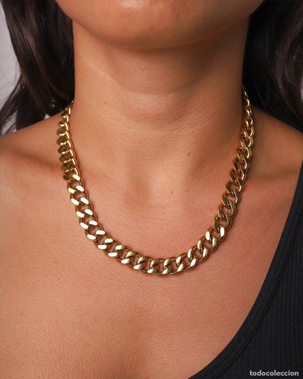 Joyeria: COLLAR - CADENA CUBANA LIMPIA - ORO - Foto 4