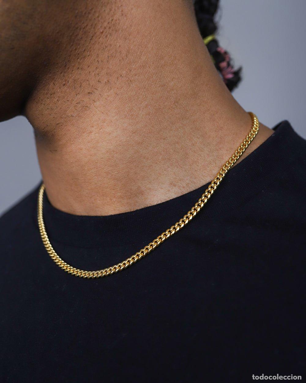 Joyeria: COLLAR - CADENA CUBANA LIMPIA - ORO - Foto 2