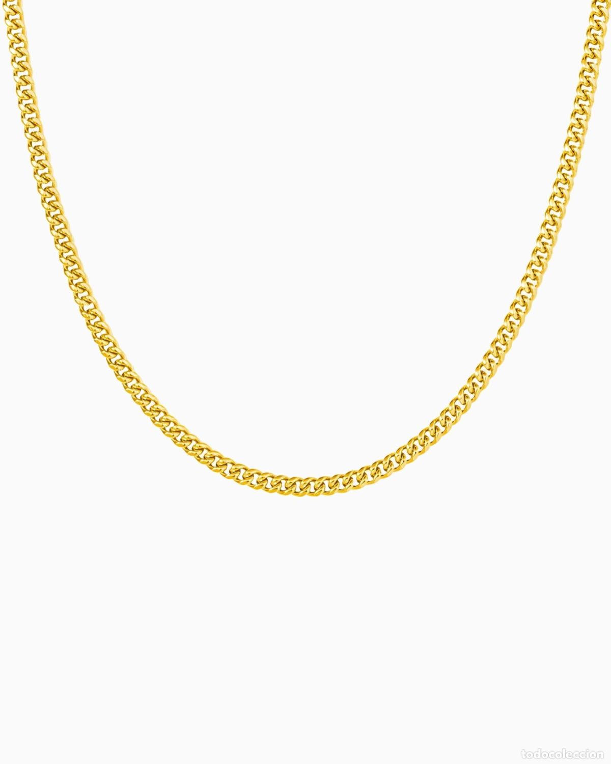 Joyeria: COLLAR - CADENA CUBANA LIMPIA - ORO - Foto 1