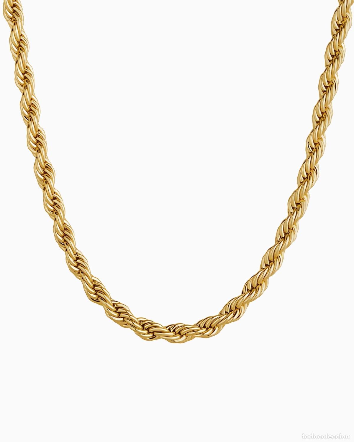Joyeria: COLLAR - CADENA DE CUERDA LIMPIA - ORO - Foto 1