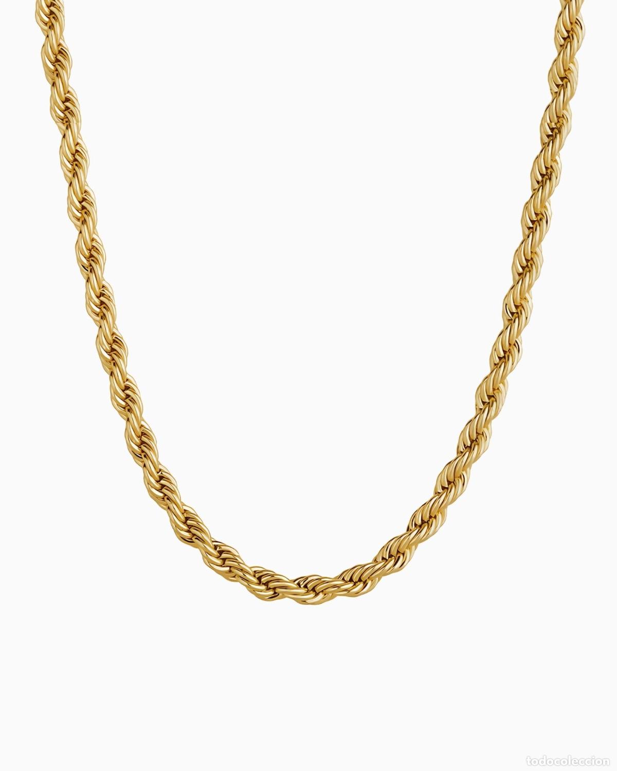 Joyeria: COLLAR - CADENA DE CUERDA LIMPIA - ORO - Foto 1