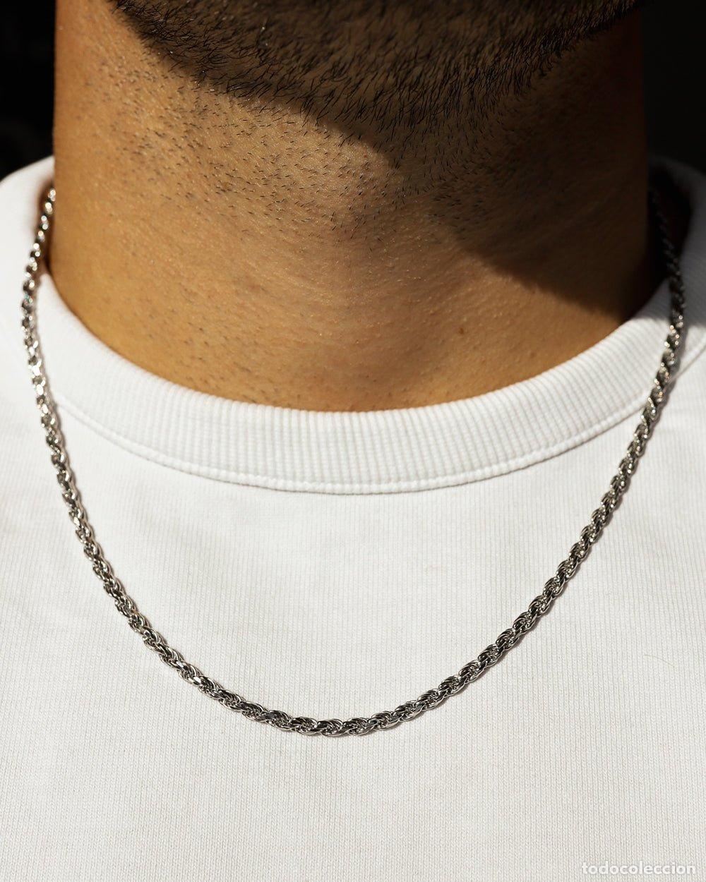 Joyeria: COLLAR - CADENA DE CUERDA LIMPIA - Foto 2