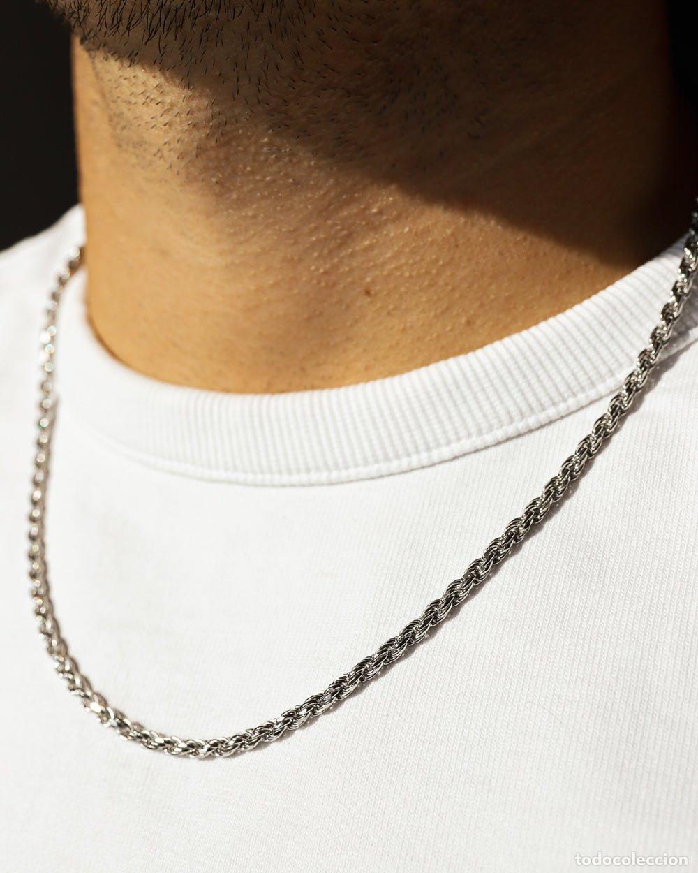 Joyeria: COLLAR - CADENA DE CUERDA LIMPIA - Foto 3