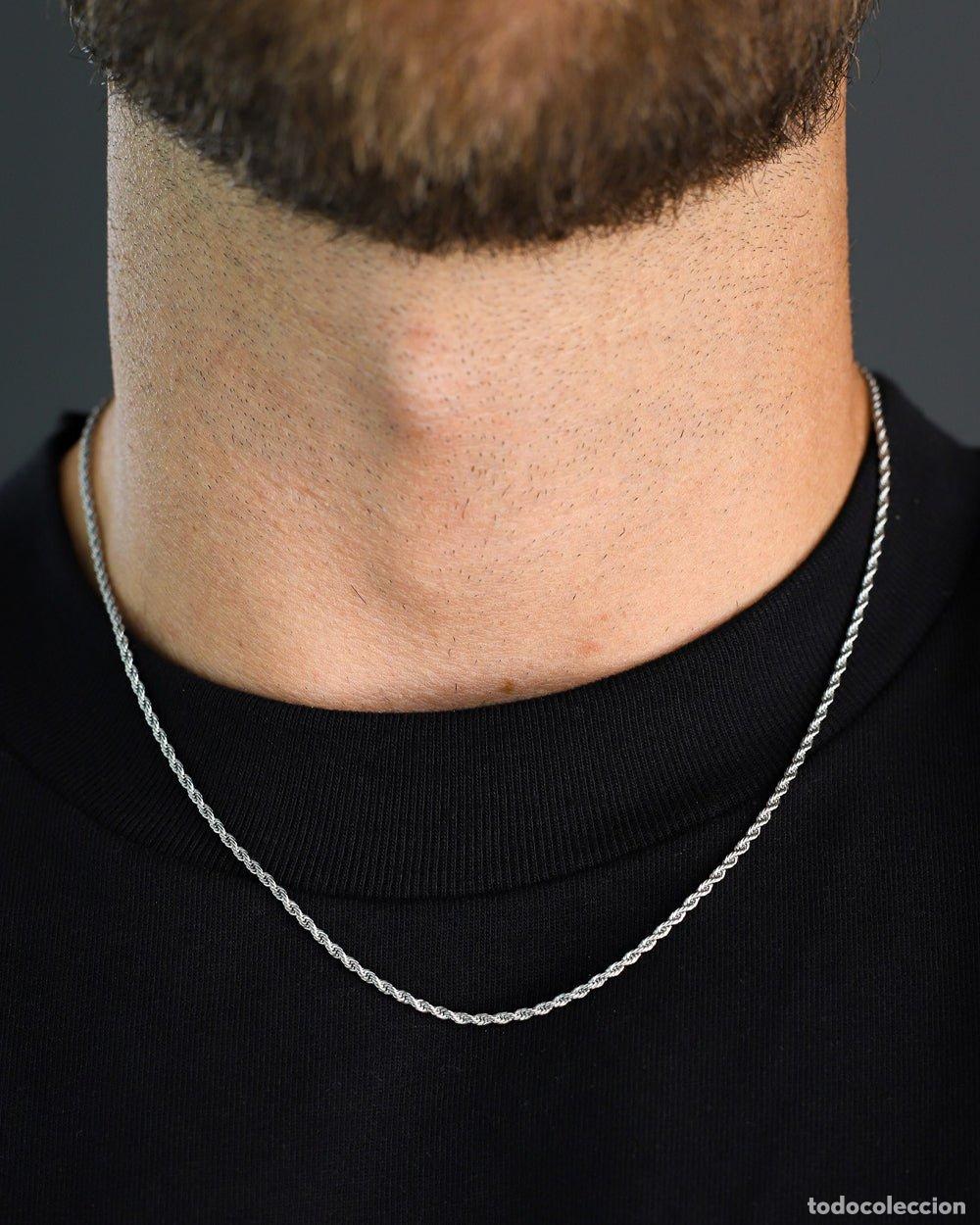 Joyeria: COLLAR - CADENA DE CUERDA LIMPIA - Foto 2