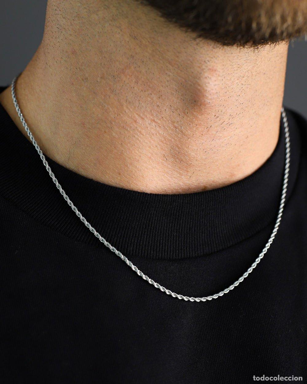 Joyeria: COLLAR - CADENA DE CUERDA LIMPIA - Foto 3