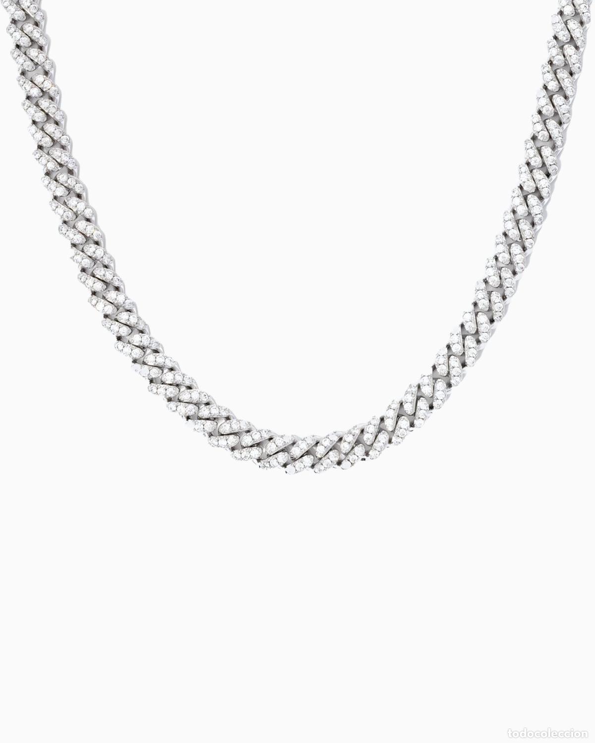 Joyeria: COLLAR - CADENA CUBANA DE DIAMANTES - Foto 1