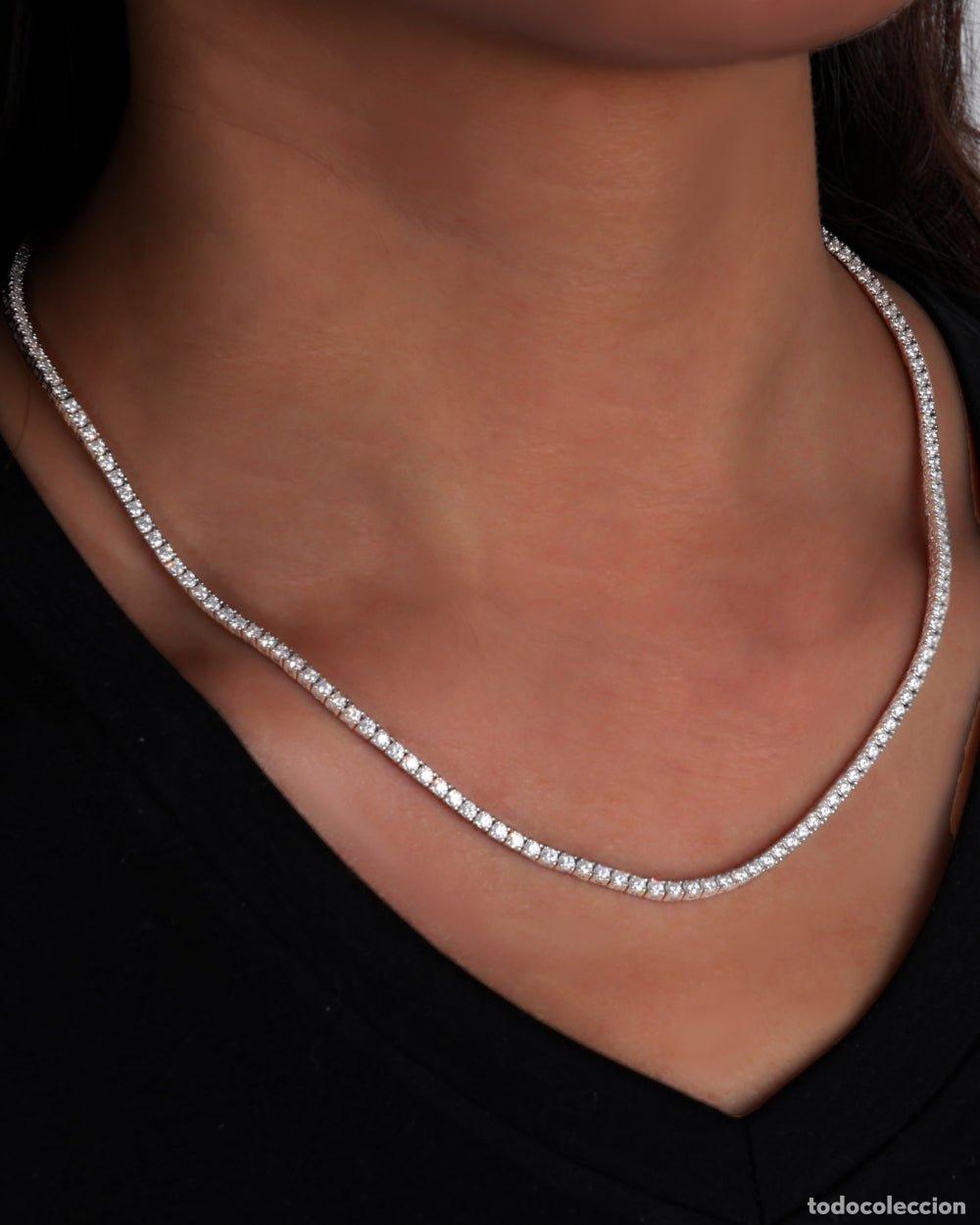 Joyeria: COLLAR - CADENA DE TENIS CON DIAMANTES - Foto 3