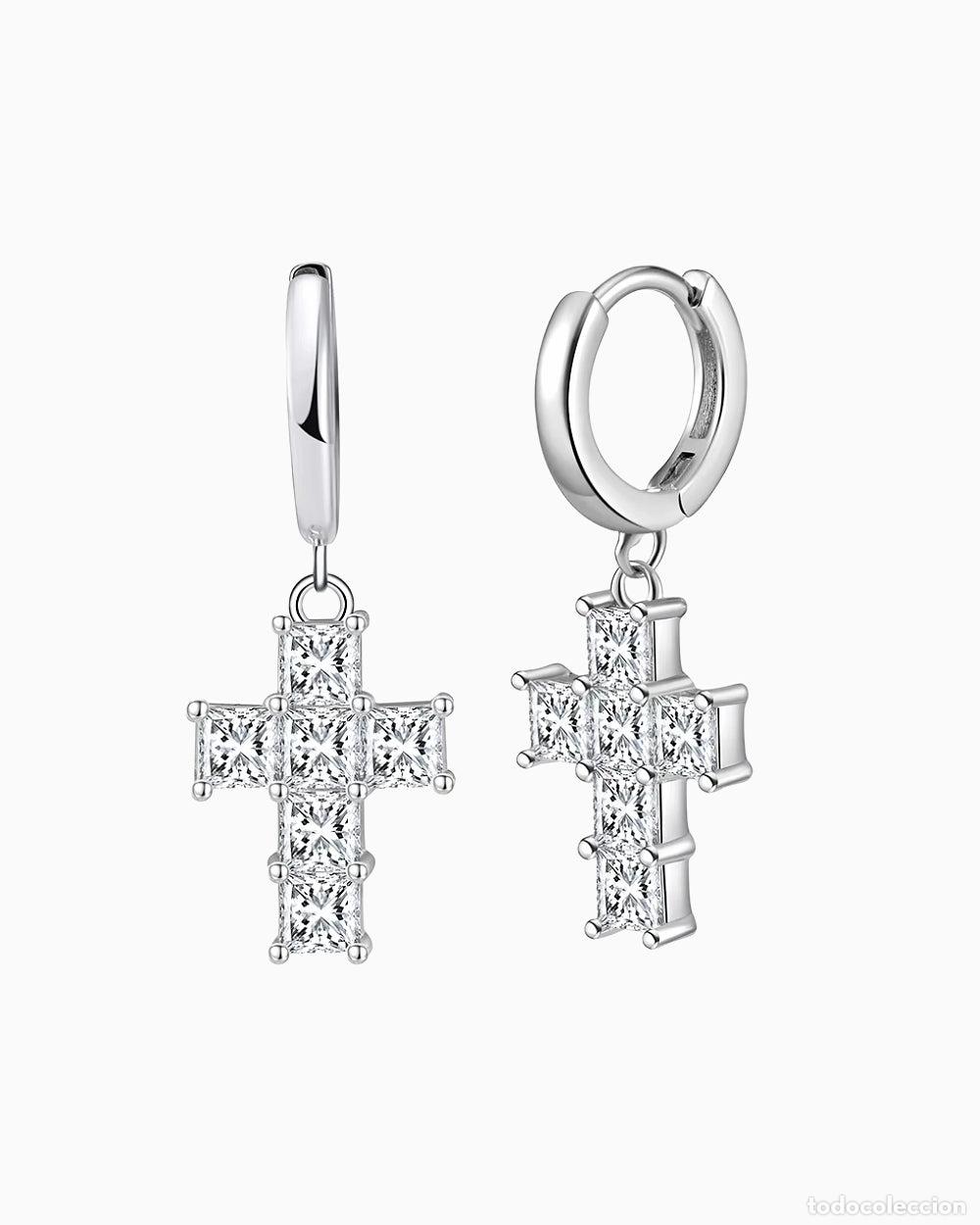 Joyeria: PENDIENTES - PENDIENTES DE PUNTAS DE CRUZ - Foto 1