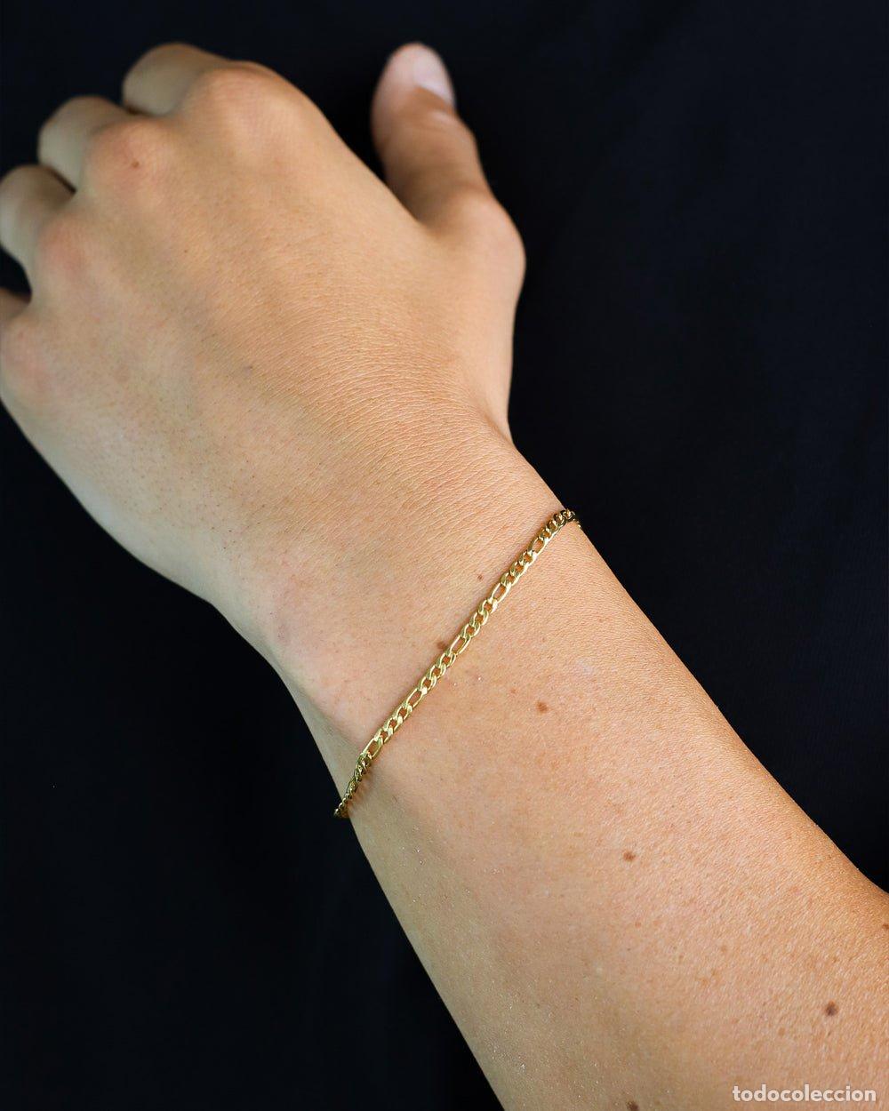 Joyeria: PULSERA - PULSERA FIGARO LIMPIA - ORO - Foto 2
