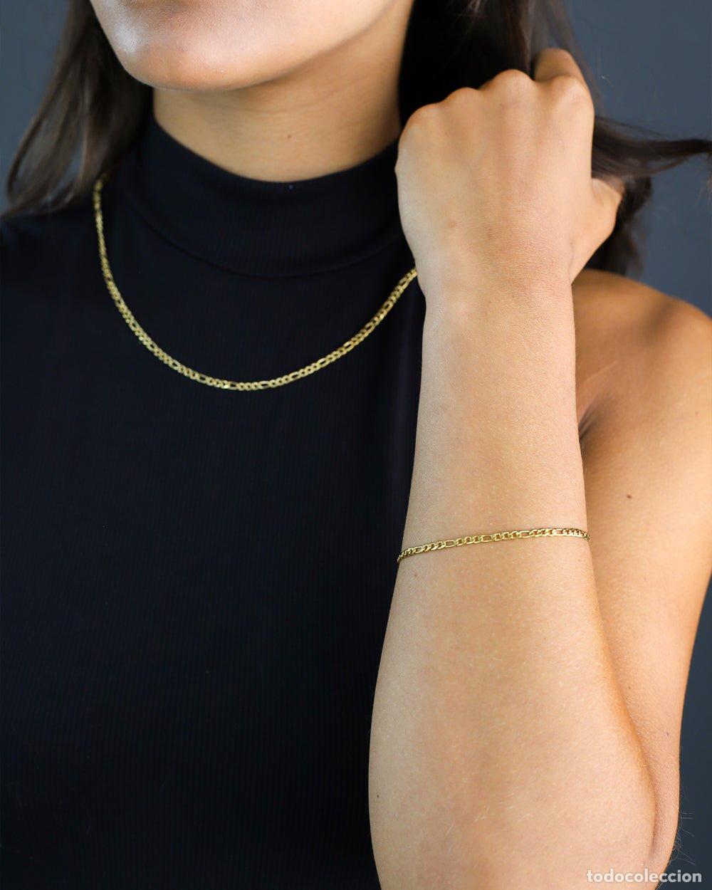 Joyeria: PULSERA - PULSERA FIGARO LIMPIA - ORO - Foto 3