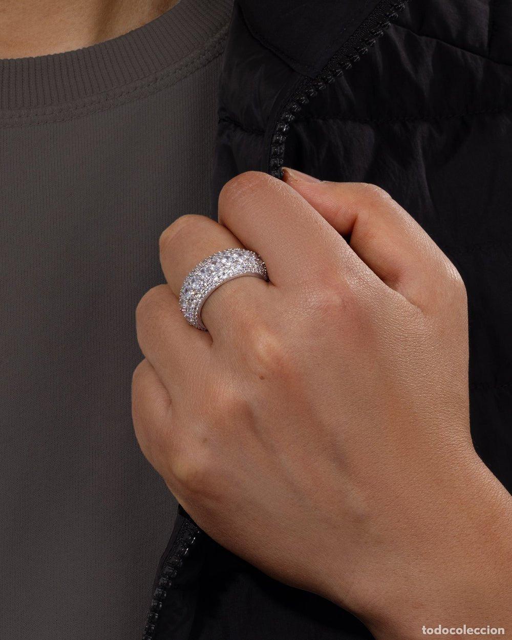 Joyeria: ANILLO - ANILLO DE ETERNIDAD CON DIAMANTES PAV&Eacute; - Foto 2