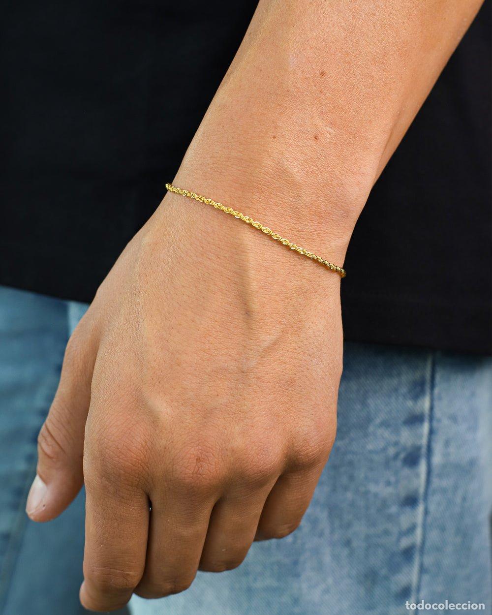 Joyeria: PULSERA - PULSERA DE CUERDA LIMPIA - ORO - Foto 2