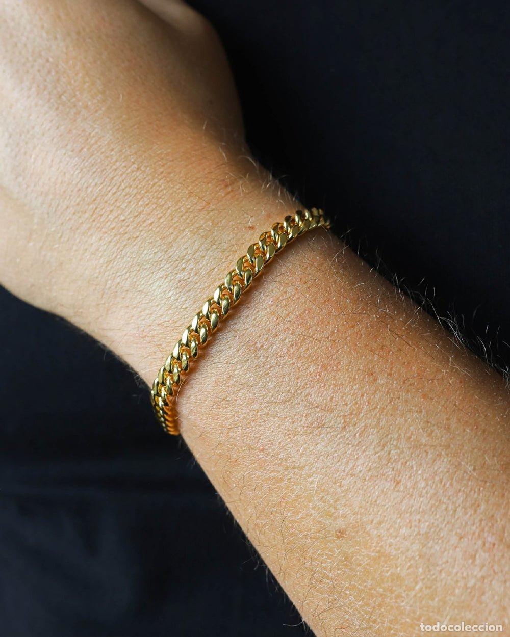 Joyeria: PULSERA - PULSERA CUBANA LIMPIA - ORO - Foto 2