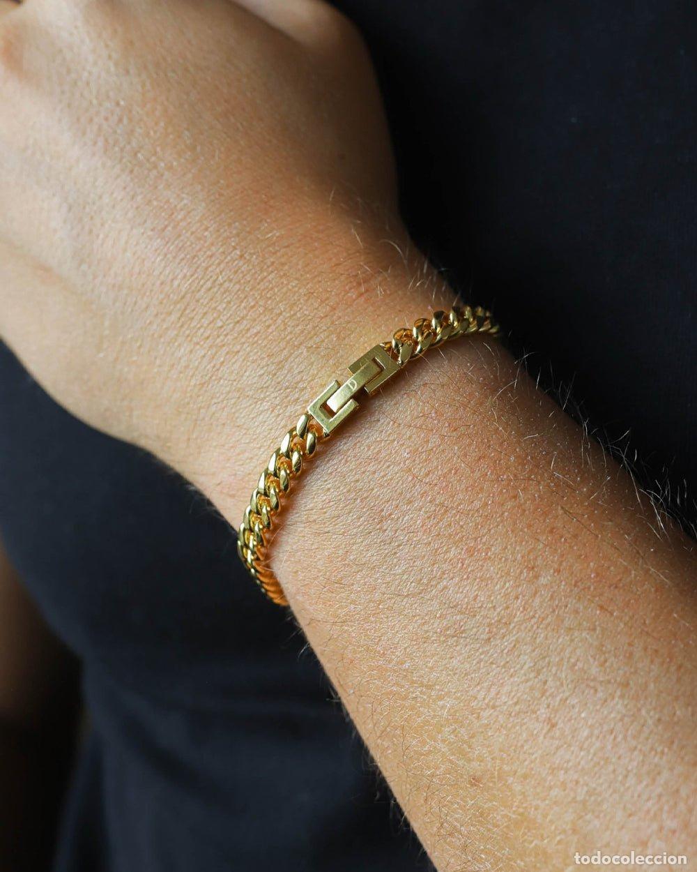 Joyeria: PULSERA - PULSERA CUBANA LIMPIA - ORO - Foto 3