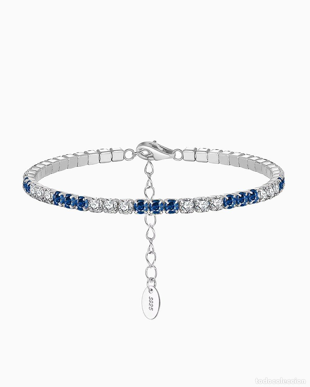 Joyeria: PULSERA - PULSERA AZUL ESCARCHADO - Foto 1