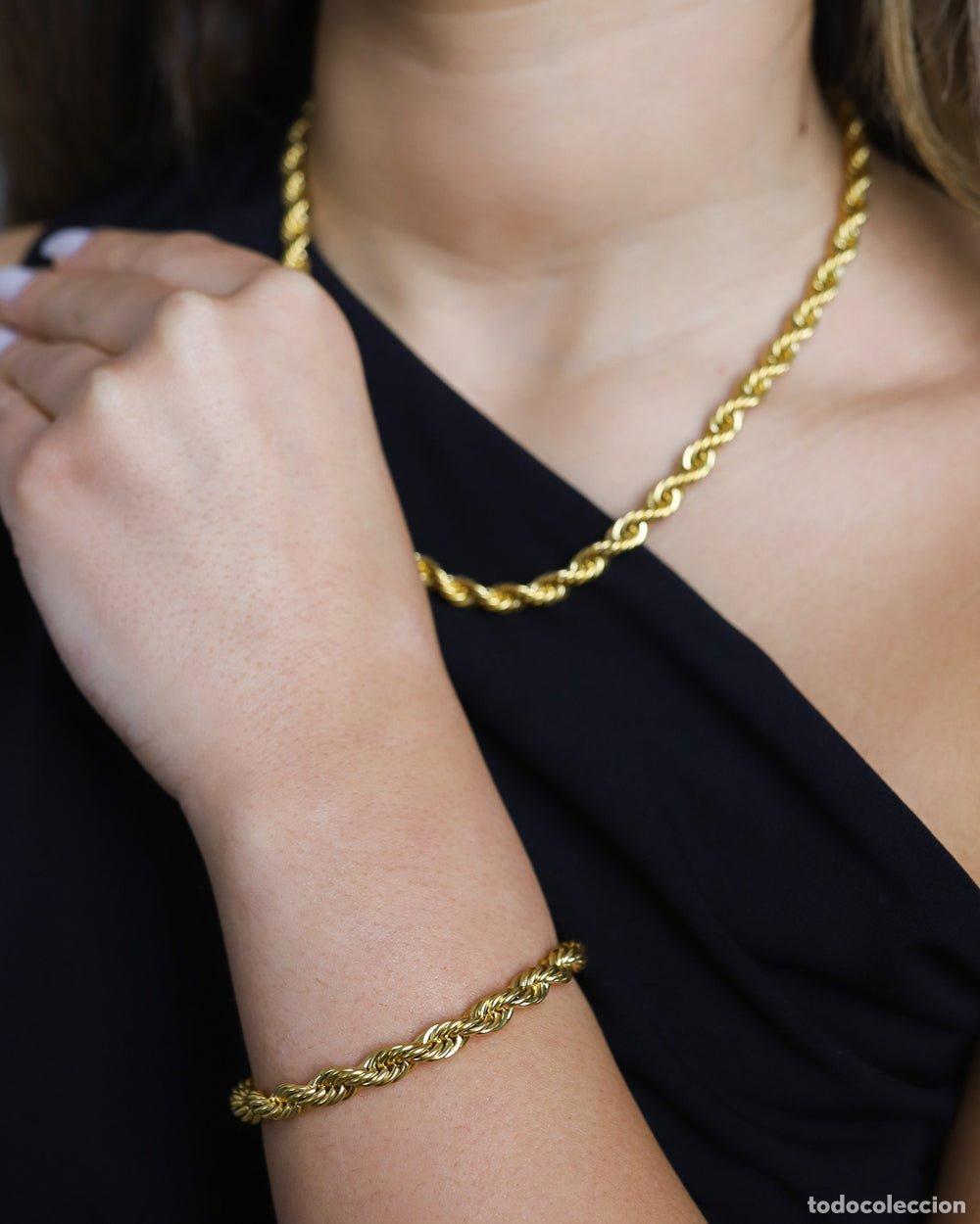 Joyeria: PULSERA - PULSERA DE CUERDA LIMPIA - ORO - Foto 4