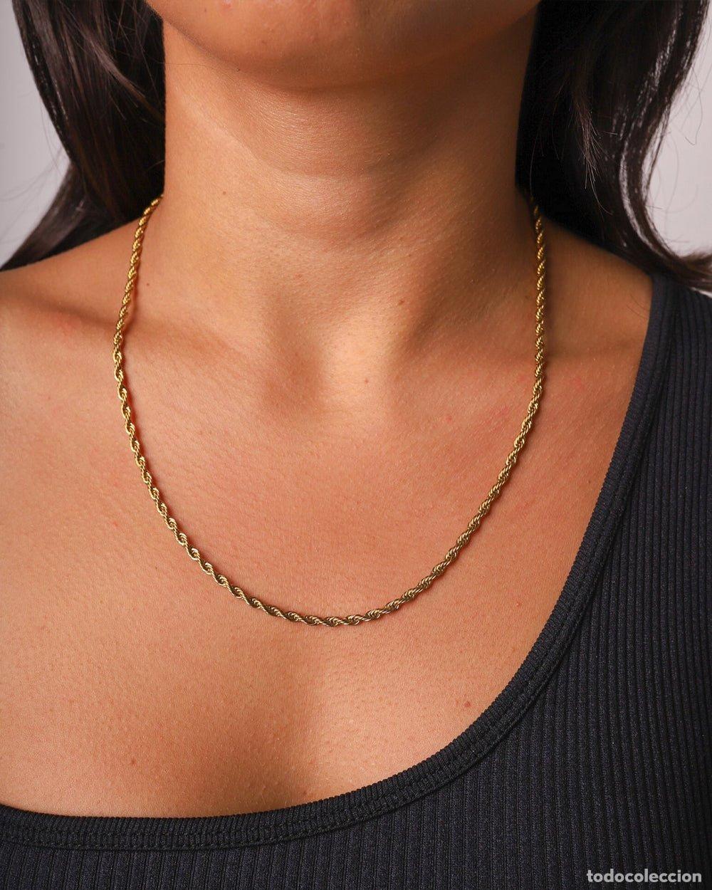 Joyeria: COLLAR - CADENA F&Iacute;GARO LIMPIA - ORO - Foto 3