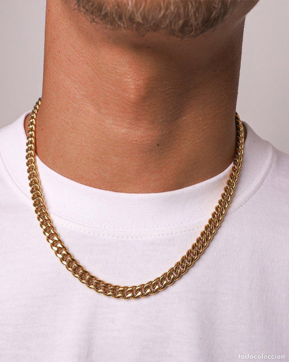 Joyeria: COLLAR - CADENA CUBANA LIMPIA - ORO - Foto 2