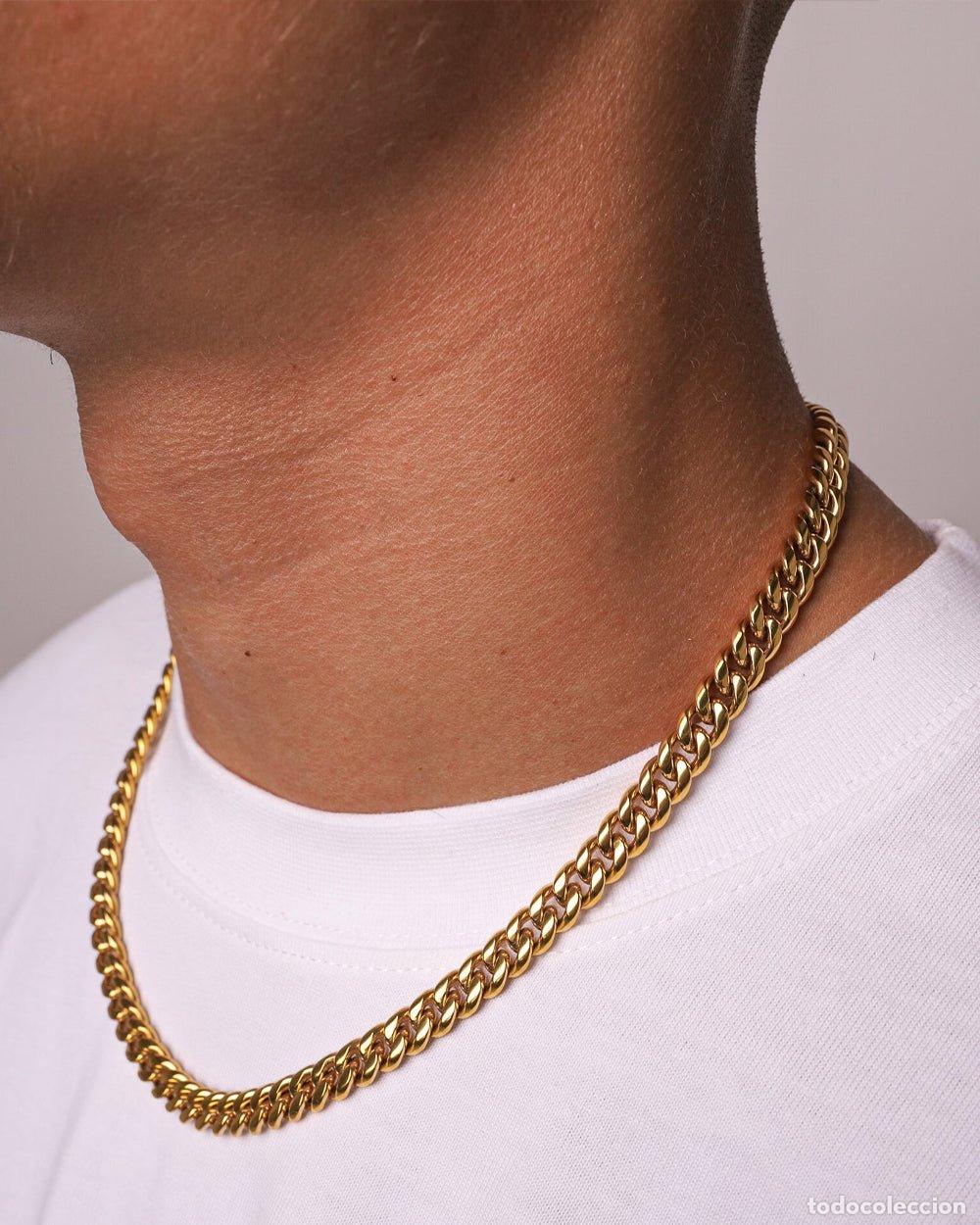 Joyeria: COLLAR - CADENA CUBANA LIMPIA - ORO - Foto 3