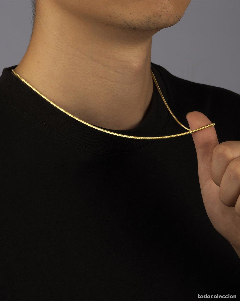 Joyeria: COLLAR - CADENA DE SERPIENTE LIMPIA - ORO - Foto 2