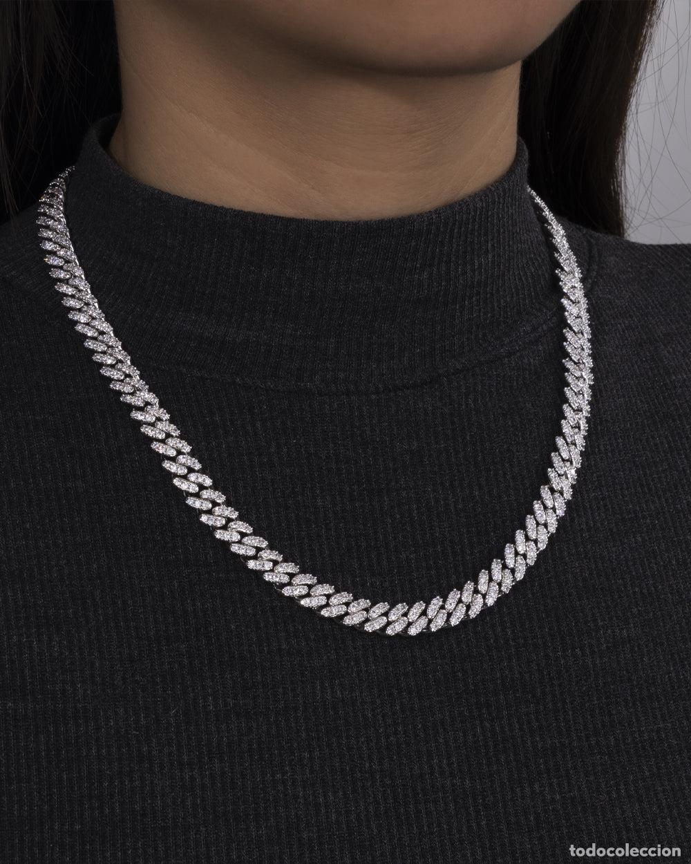 Joyeria: COLLAR - CADENA CUBANA DE DIAMANTES - Foto 3